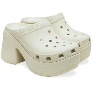 NWT Crocs Siren Bone W8